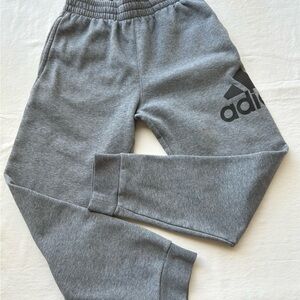 Adidas Kids Charcoal Joggers